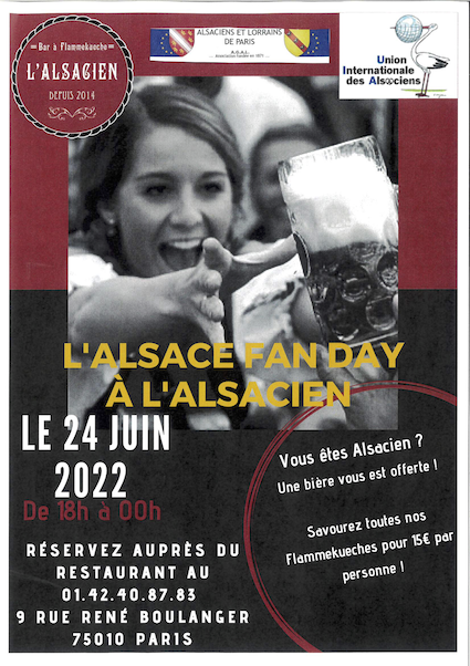 L'Alsace Fan Day à L'Alsacien
