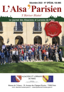 Couverture L'Alsa'Parisien n37