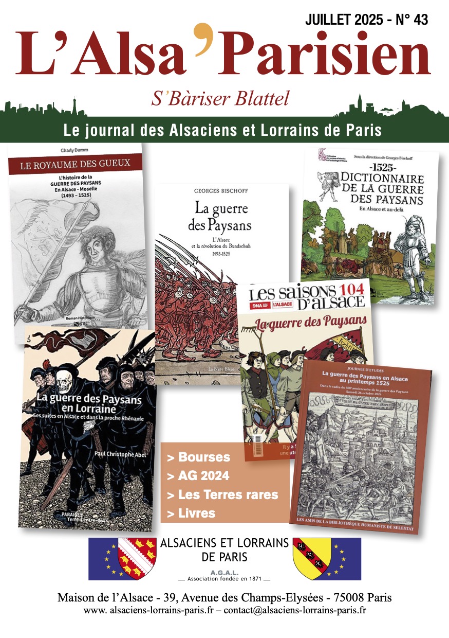You are currently viewing l’Alsa’Parisien N°43 (Juillet 2025)