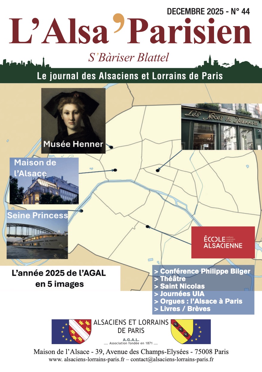 You are currently viewing l’Alsa’Parisien N°44 (Décembre 2025)