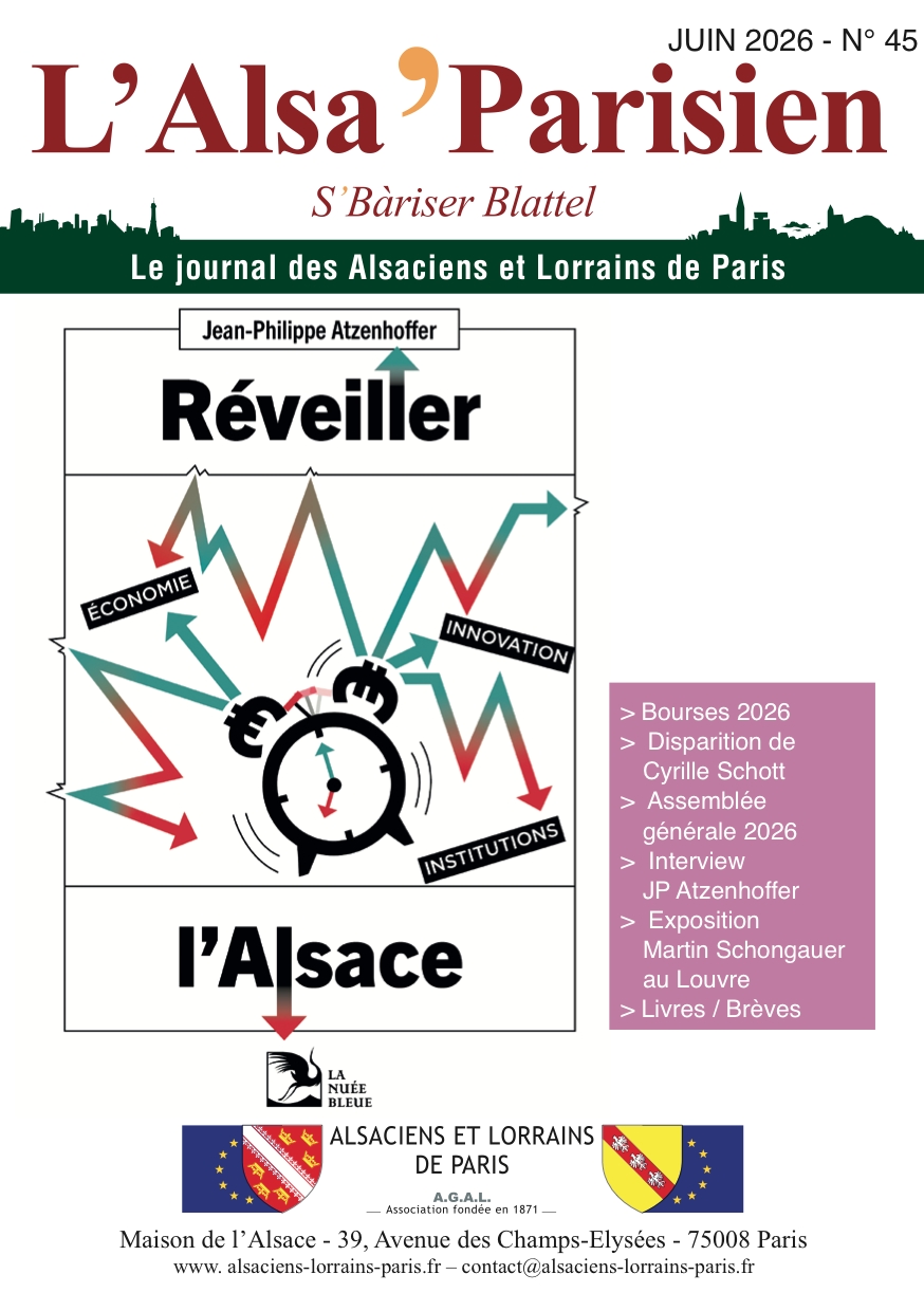 You are currently viewing l’Alsa’Parisien N°45 (Juin 2026)